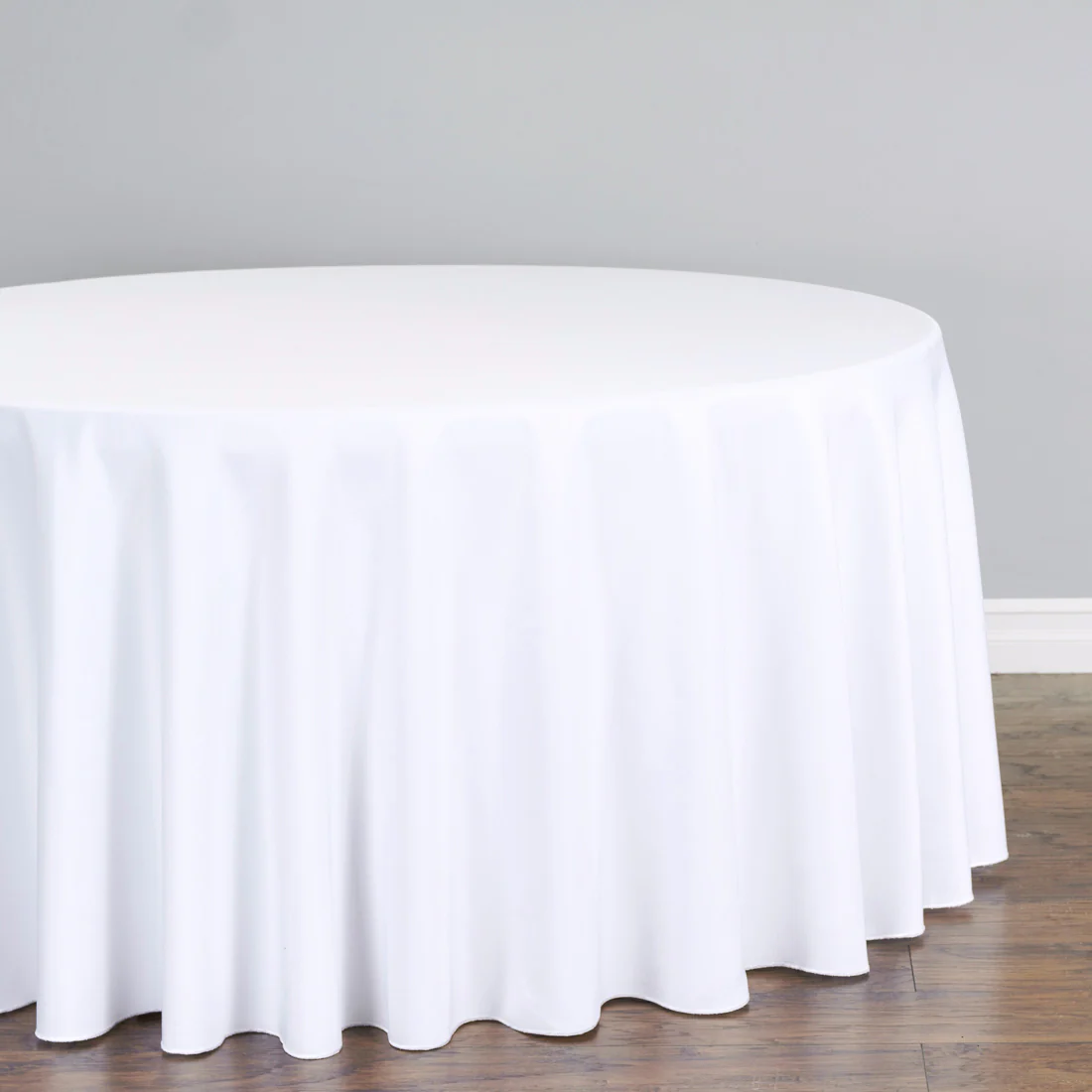108 in. Round Polyester Tablecloth (20 Colors) - Image 45