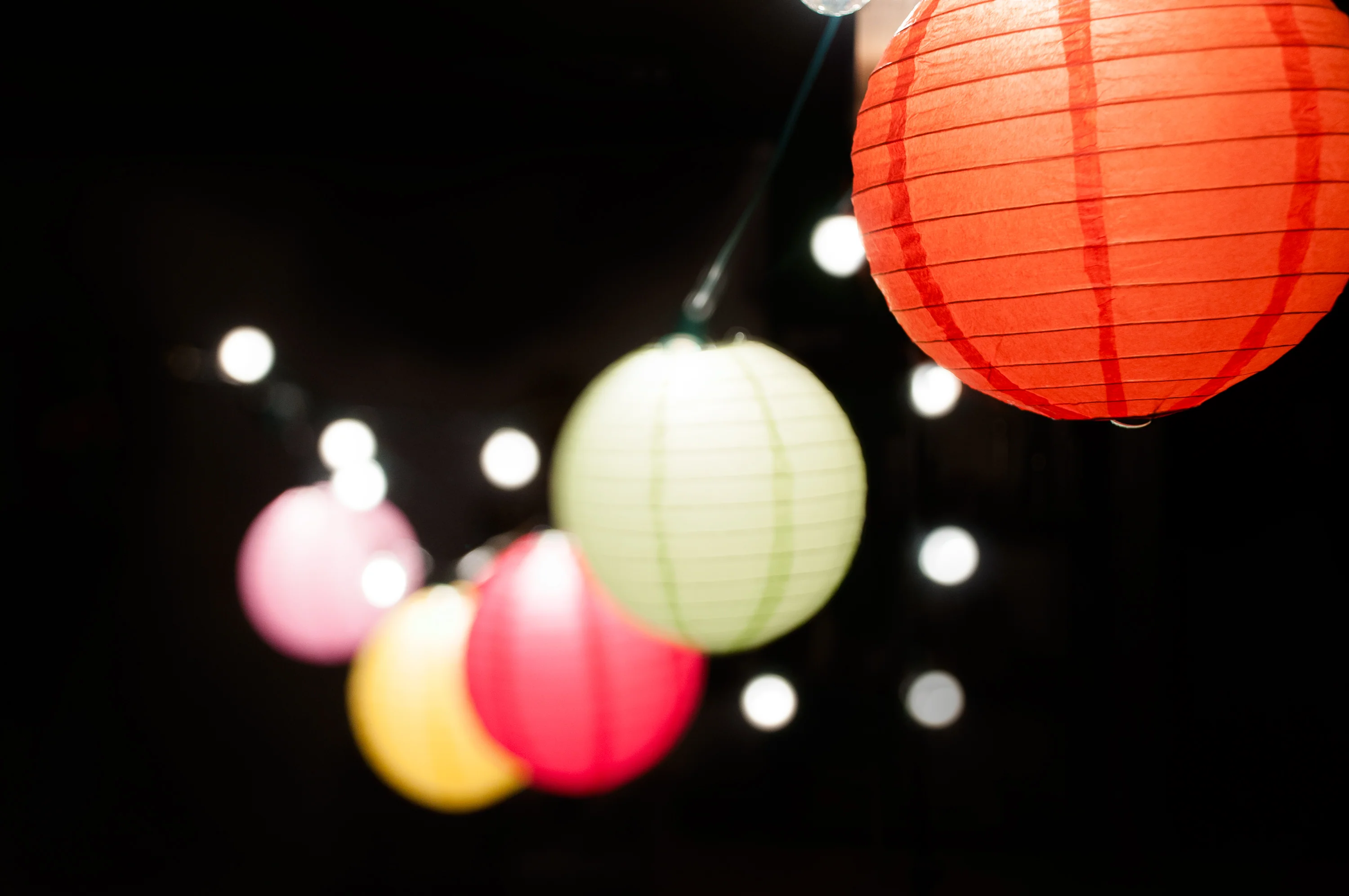 12 in. Paper Lantern Tea Green - Image 3