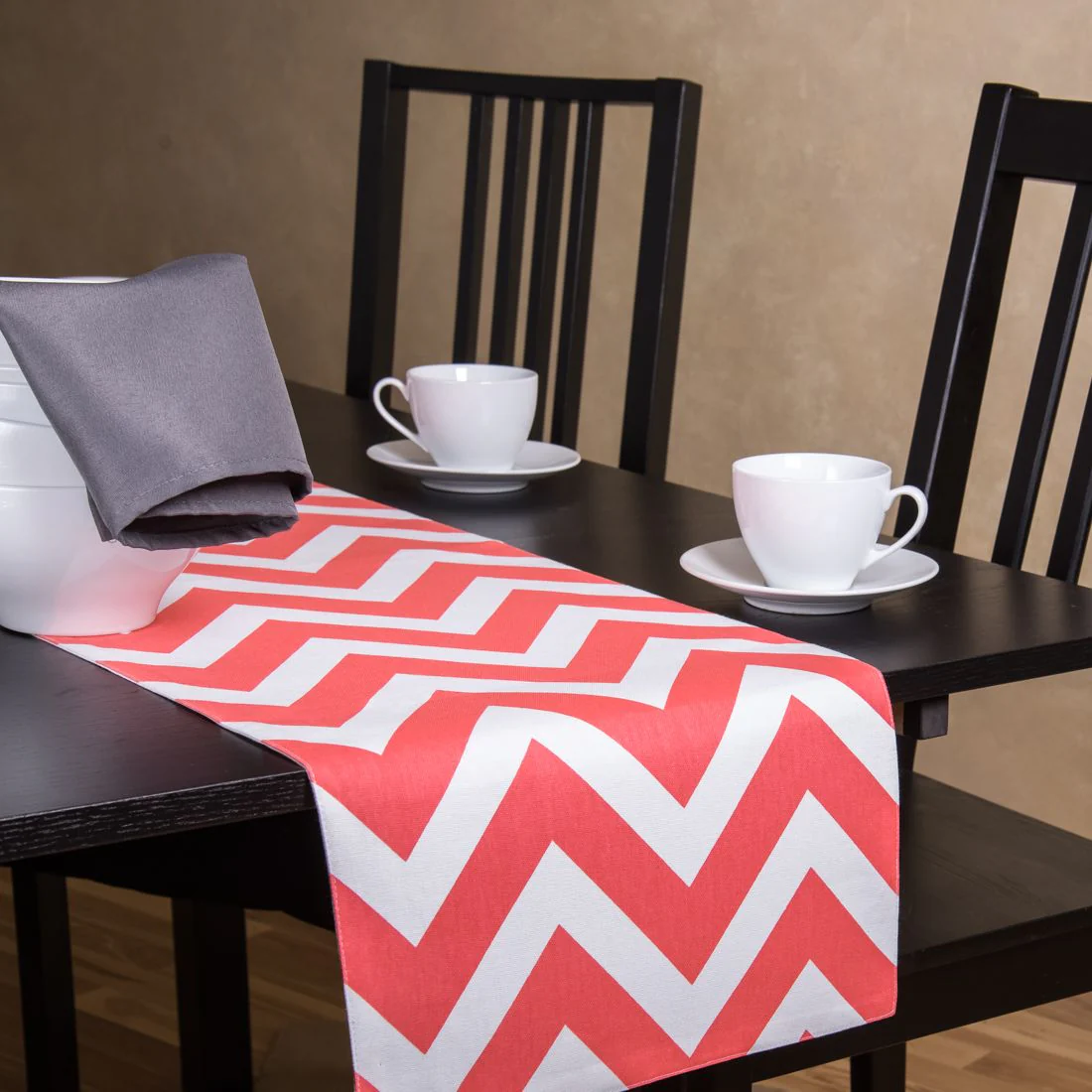 13 X 90 in. Chevron Cotton Table Runner (10 Colors) - Image 5