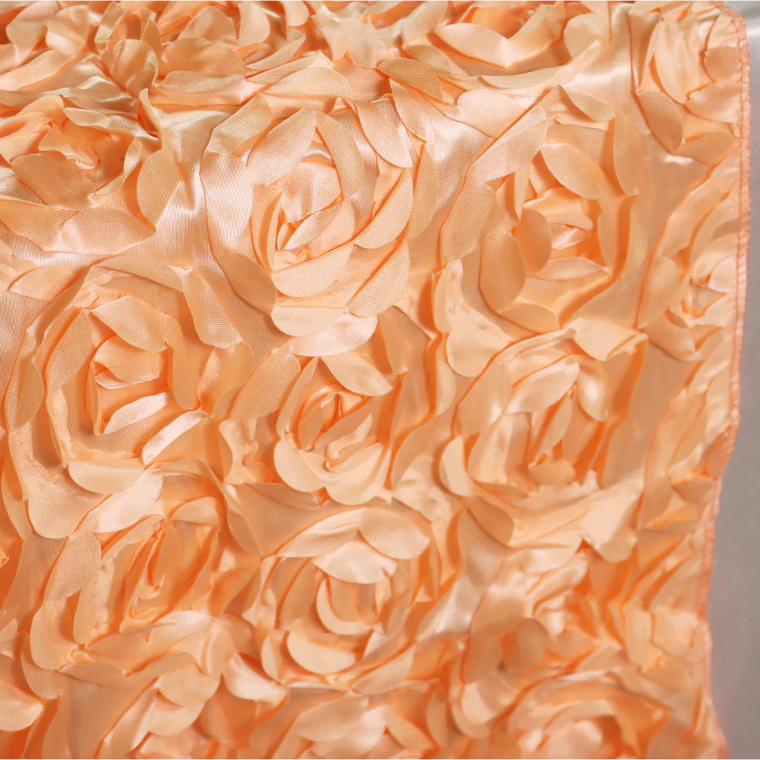 14 X 108 in. Rosette Satin Table Runner (4 Colors) - Image 15