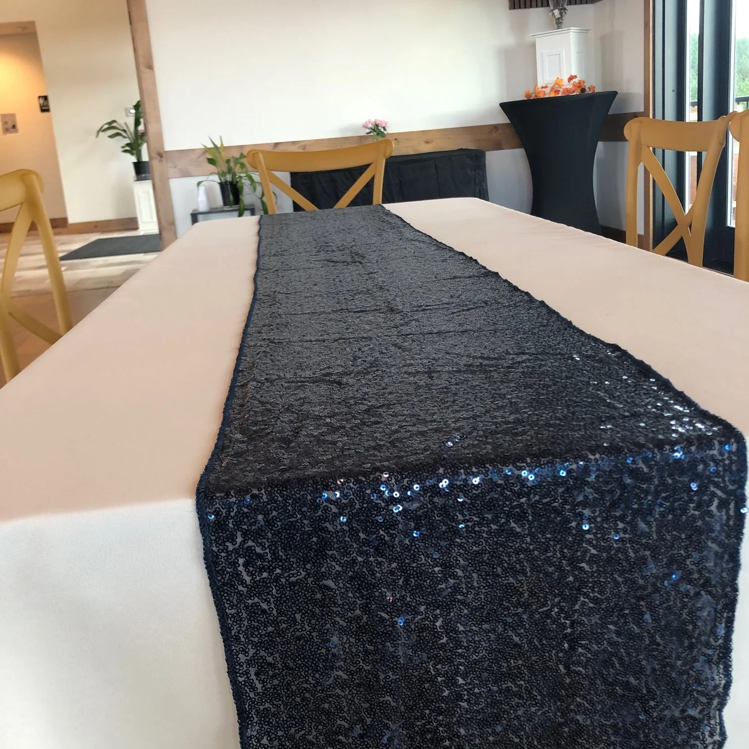 14 X 108 in. Sequin Table Runner (9 Colors) - Image 3