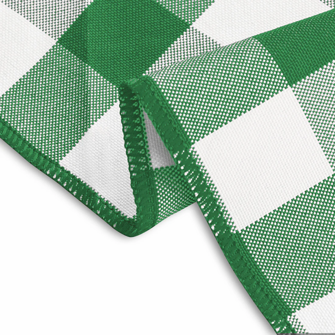 15 in. Polyester Napkins Checkered (1 Dozen) - Image 7