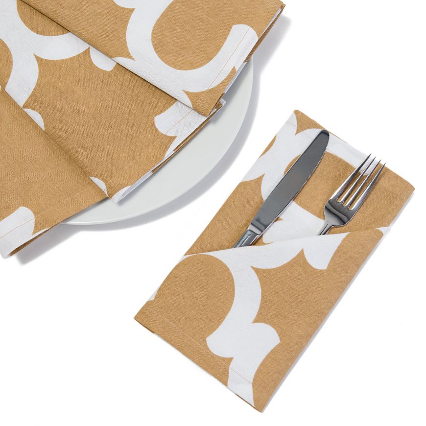 19 X 19 in. Trellis Cotton Napkins 4/Pack - Image 10