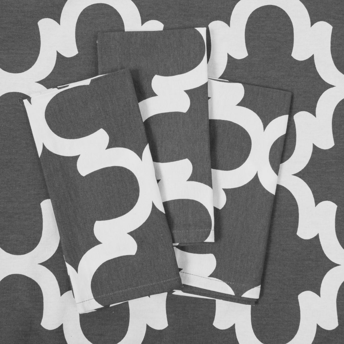 19 X 19 in. Trellis Cotton Napkins 4/Pack - Image 5