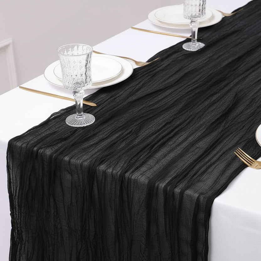 35 x 120 in. Gauze Cheesecloth Table Runner (16 Colors) - Image 7