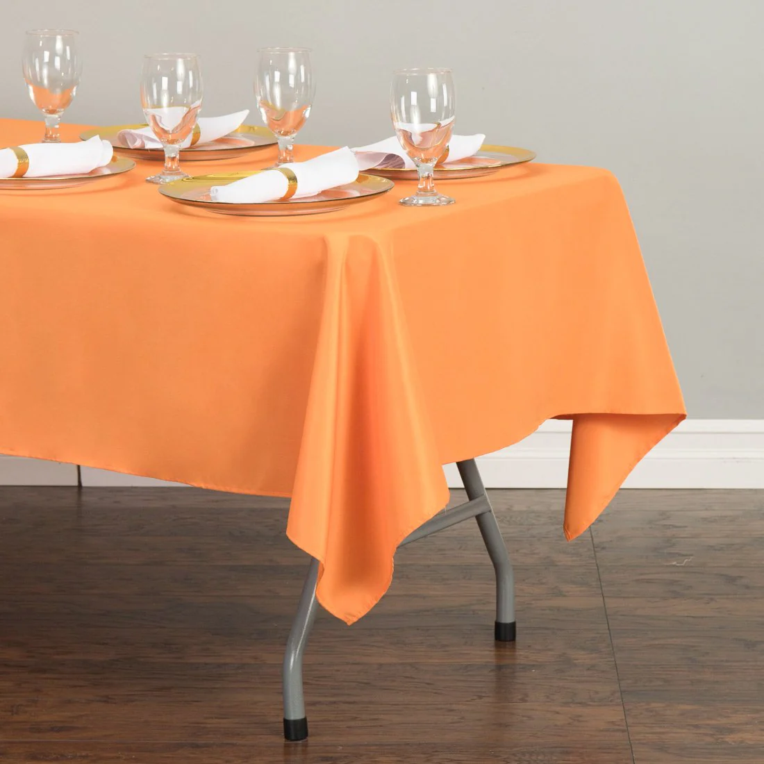 60 X 102 in. Rectangular Polyester Tablecloth (19 colors) - Image 38