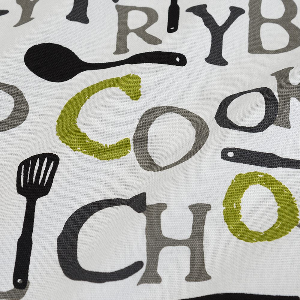 60 X 126 in. Rectangular Chef Print Cotton Tablecloth - Image 4