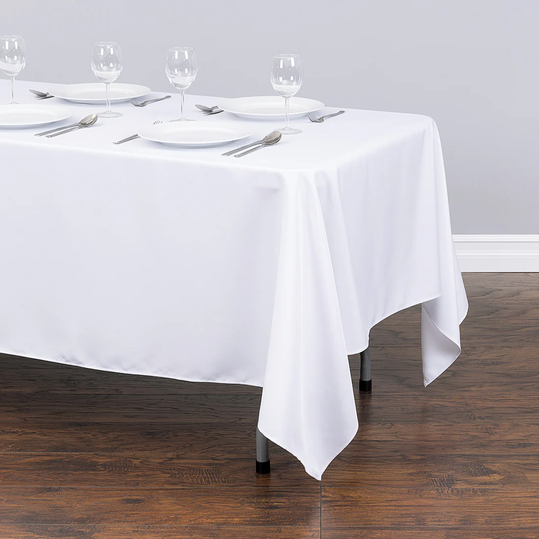 70 x 120 in. Rectangular Polyester Tablecloth (20 Colors) - Image 5