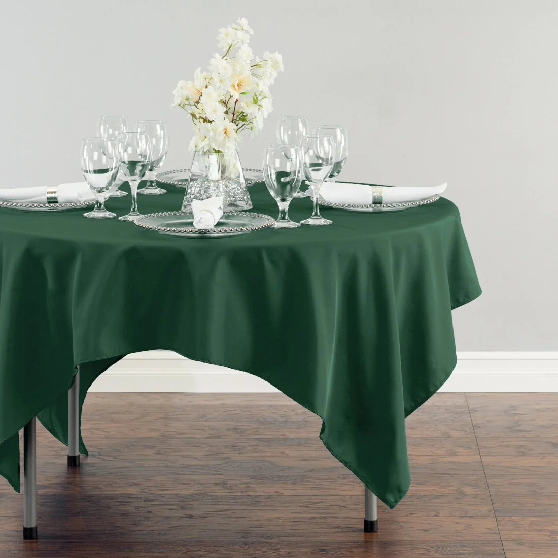 70 in. Square Polyester Tablecloth (20 Colors) - Image 13