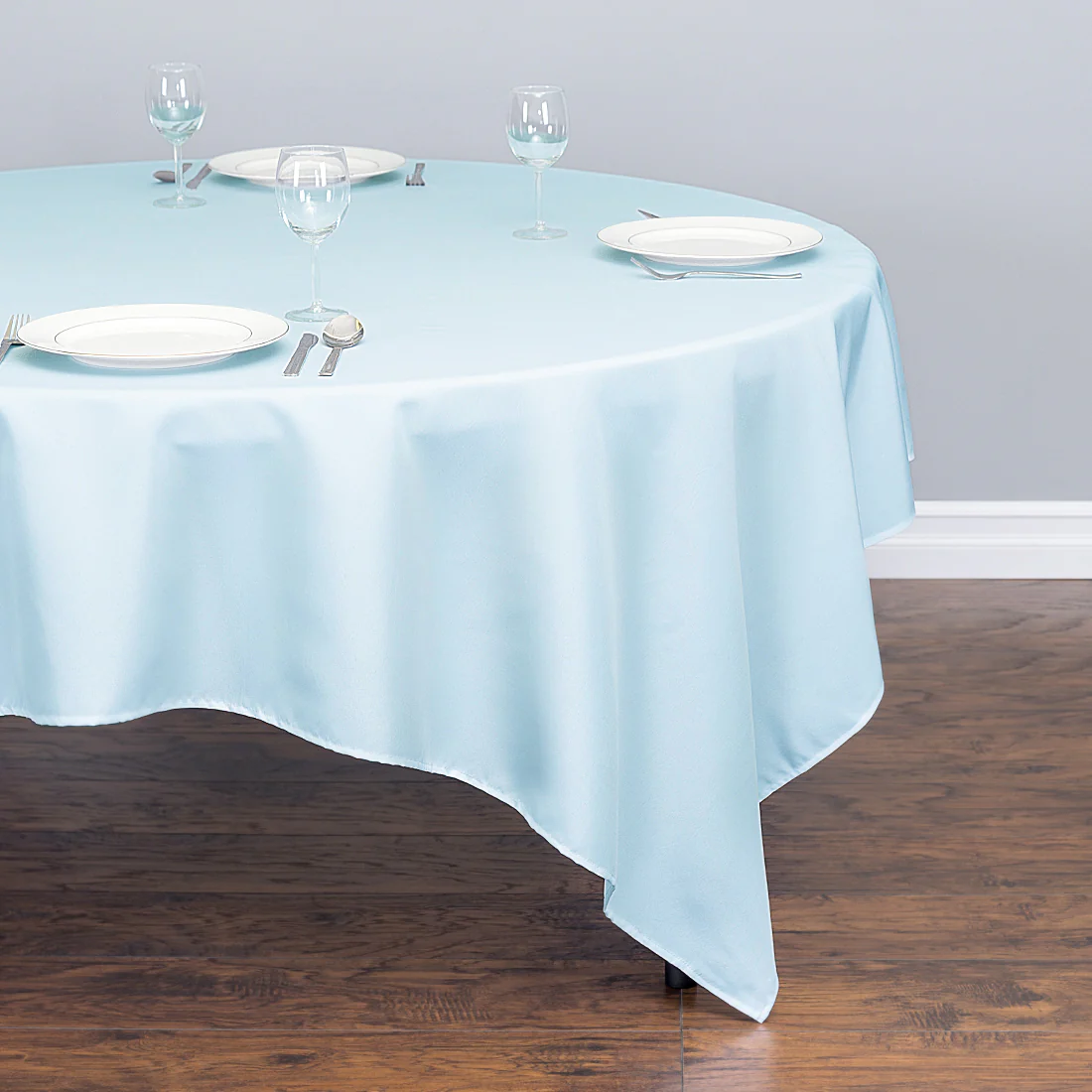 85 in. Square Polyester Tablecloth (20 Colors) - Image 5