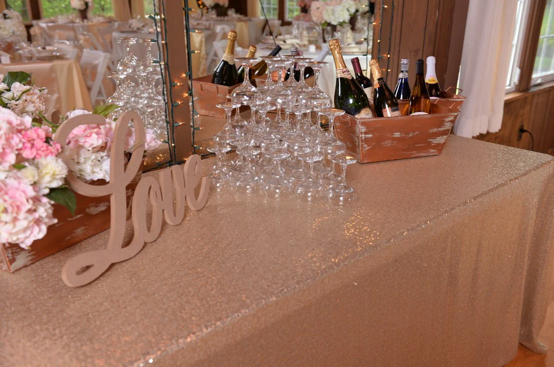 88 X 154 in. Rectangular Sequin Tablecloth (9 Colors) - Image 15