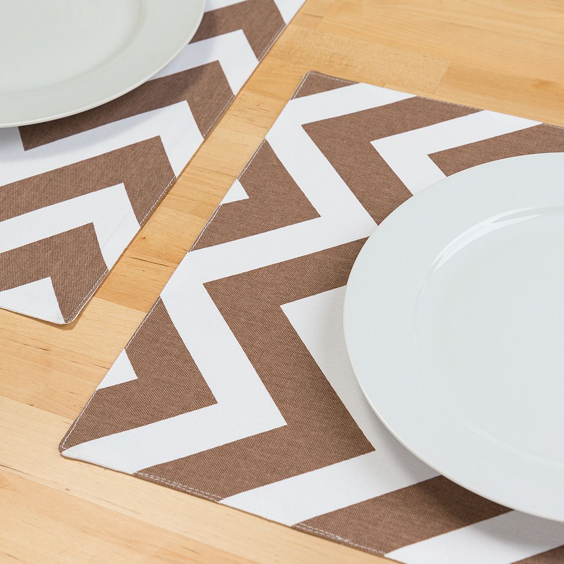 13 X 19 in. Chevron Cotton Placemats 4/Pack (13 Colors) - Image 15