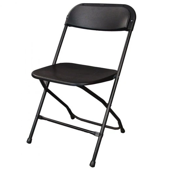 Bargain Polyester Folding Chair Cover White (5/Pack) - Image 2