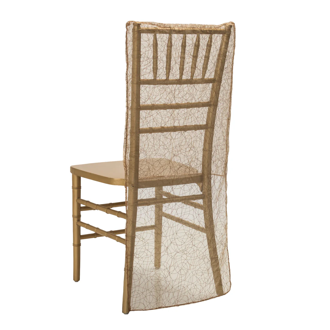 Chiavari Chair Cover Web Organza (5 Colors) - Image 9