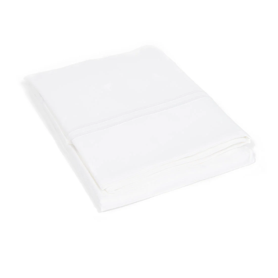 Hotel Selection 500 Thread Count Cotton White Standard Pillow Sham 2/Pack