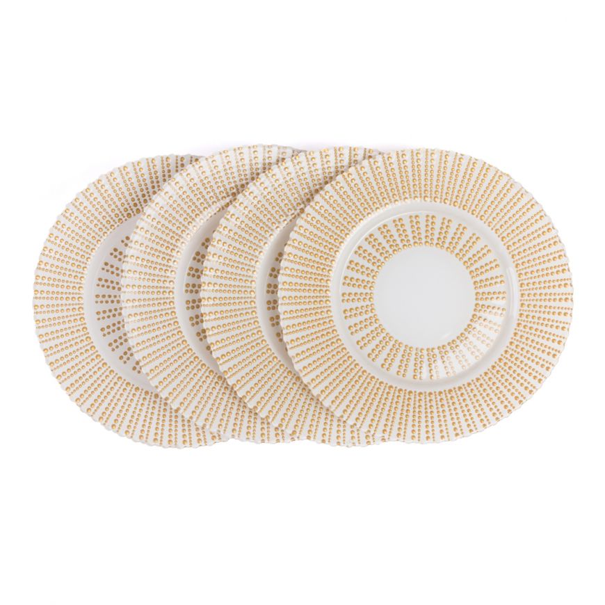 Quantum Glass Charger Plate 4/pack (3 Colors) - Image 3